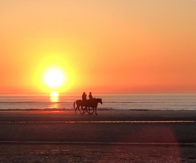 Zonsondergang Camperduin; Hoezo winter